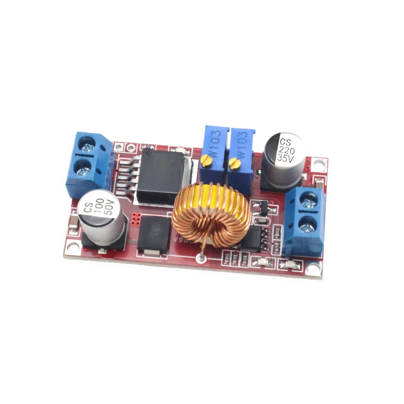 XL4015 DC-DC Step Down Buck Converter Module 5A 4-38V to 1.25-36V Adjustable Voltage Regulator 75W 96% Efficiency