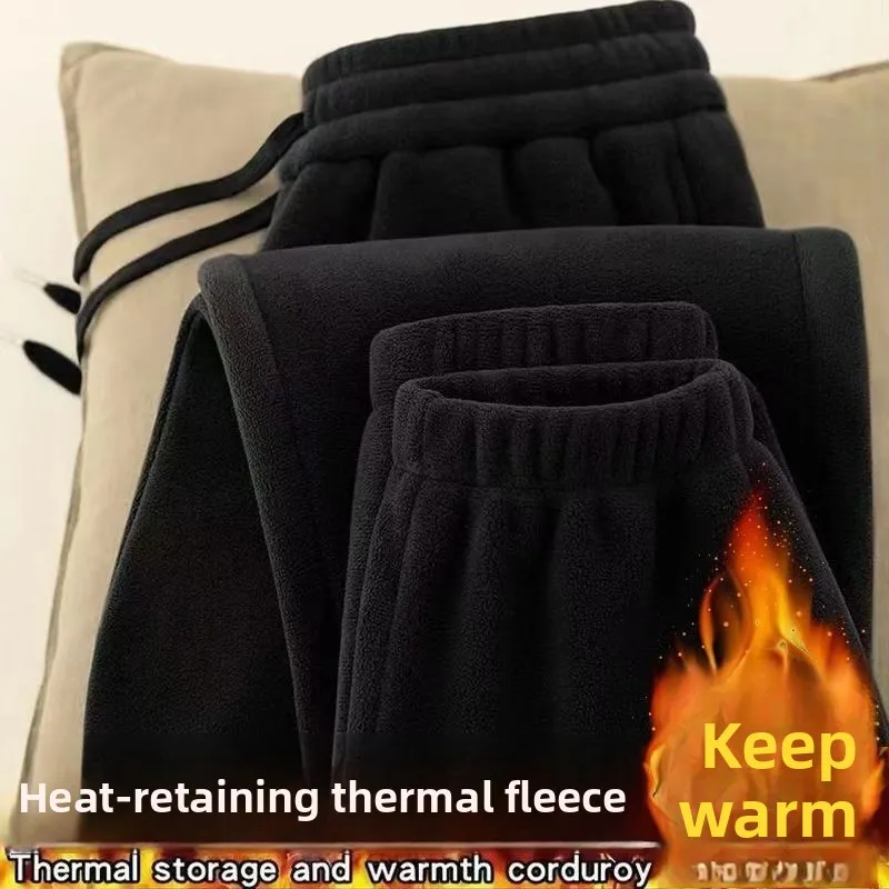 

Men's Work Pants able Durable Fce Lined Trousers for Office Wear Resistant to Dirt And Wear Suitable for Autumn Winter