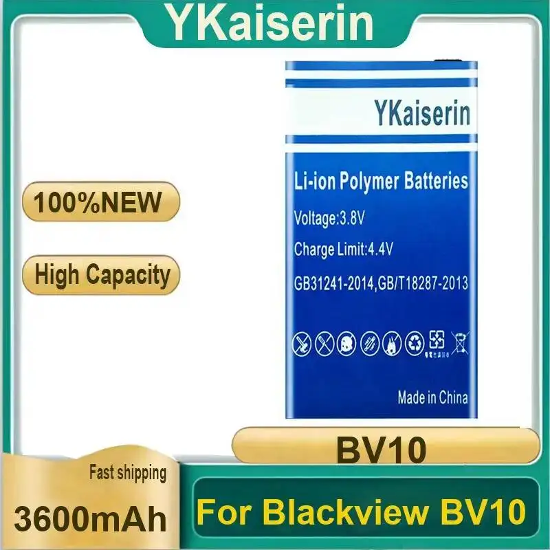 

Аккумулятор для мобильного телефона Blackview BV10, реальная емкость 3600 мАч, повышенная износостойкость, гарантия + номер отслеживания