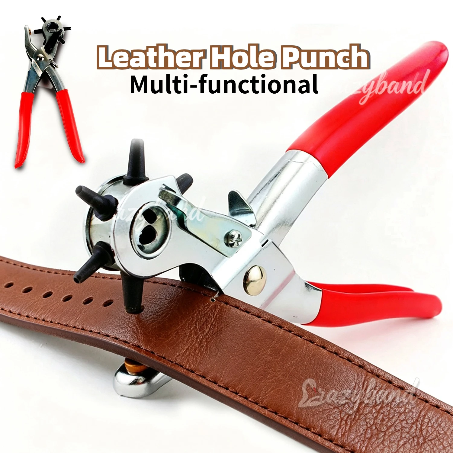 Leatherwork Hole Punch - 다기능 가죽 홀 펀치, 가죽 작업용,