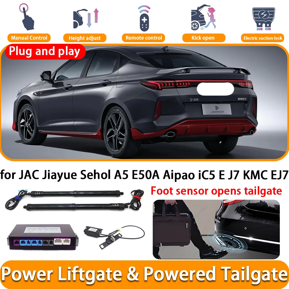 Para JAC Jiayue Sehol A5 E50A Aipao iC5 E J7 KMC EJ7 OEM eléctrico automático portón trasero sistema de elevación de maletero