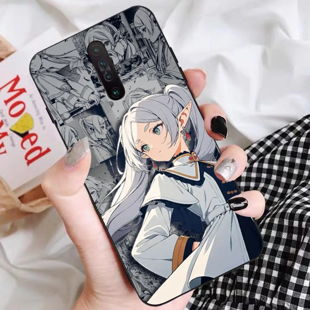 Anime Frieren Beyond Journeys End Phone Case For Redmi 5 6 7 8 9 10 Plus Pro 6 7 8 9 A GO K20 K30 K40 Pro Plus F3 Fundas