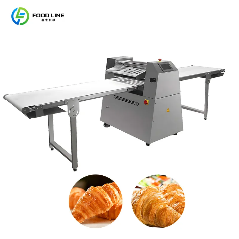 Customized Puff Pastry Machine Croissant Dough Sheeter Danish Pastry Laminator