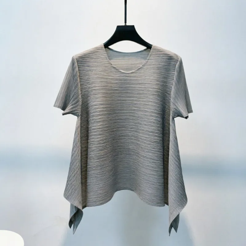 Women's Oversized Pleated T-Shirt Summer 2026
