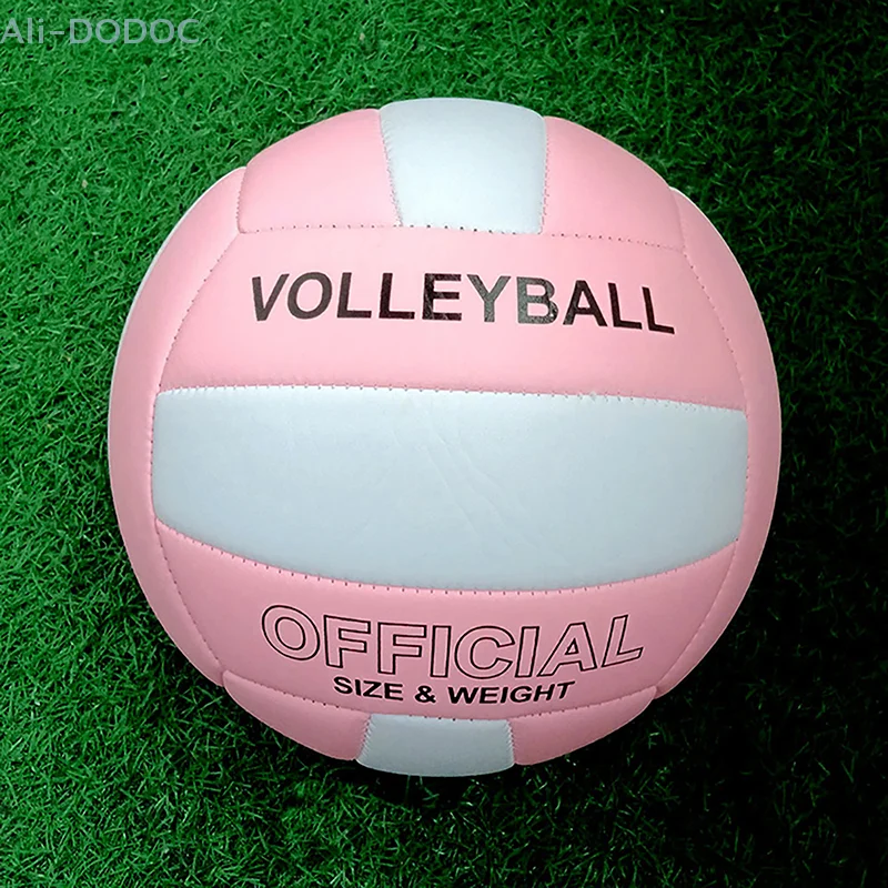 Standard Size 5 Volleyball PVC Wear-resistant Explosion Proof Training Game Ball High Bouncy Machine Seam No. 5 Volleyball