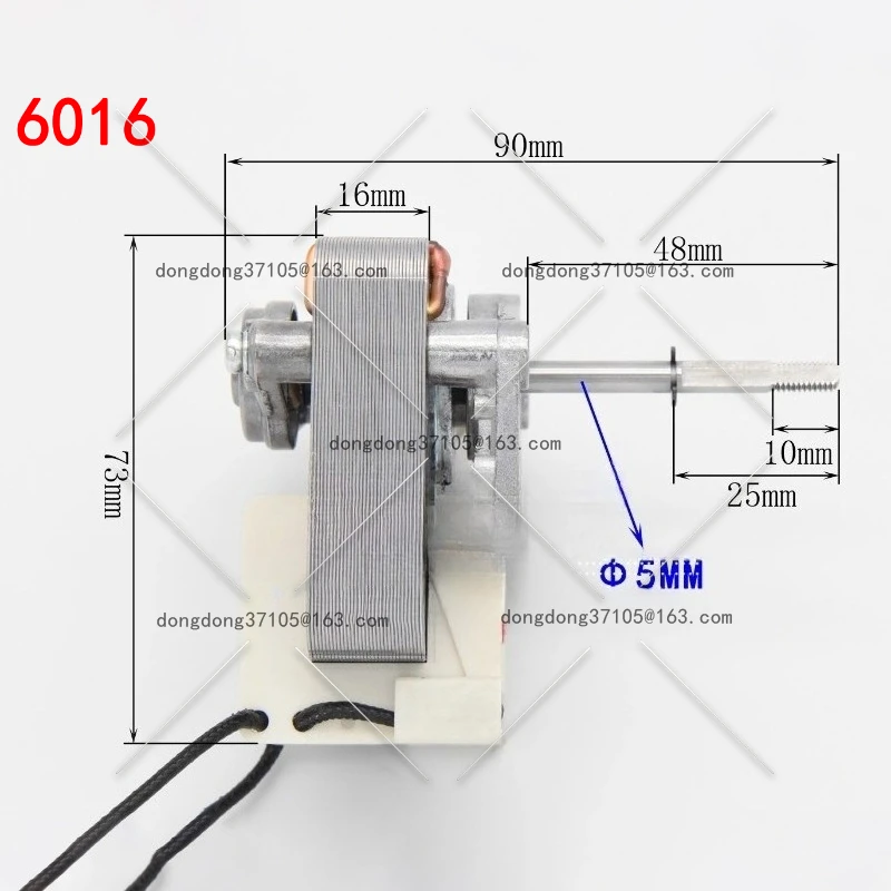 

Фритюрница общего назначения, высококачественный вентилятор с затененным полюсом, двигатель YJF6016C 6013C