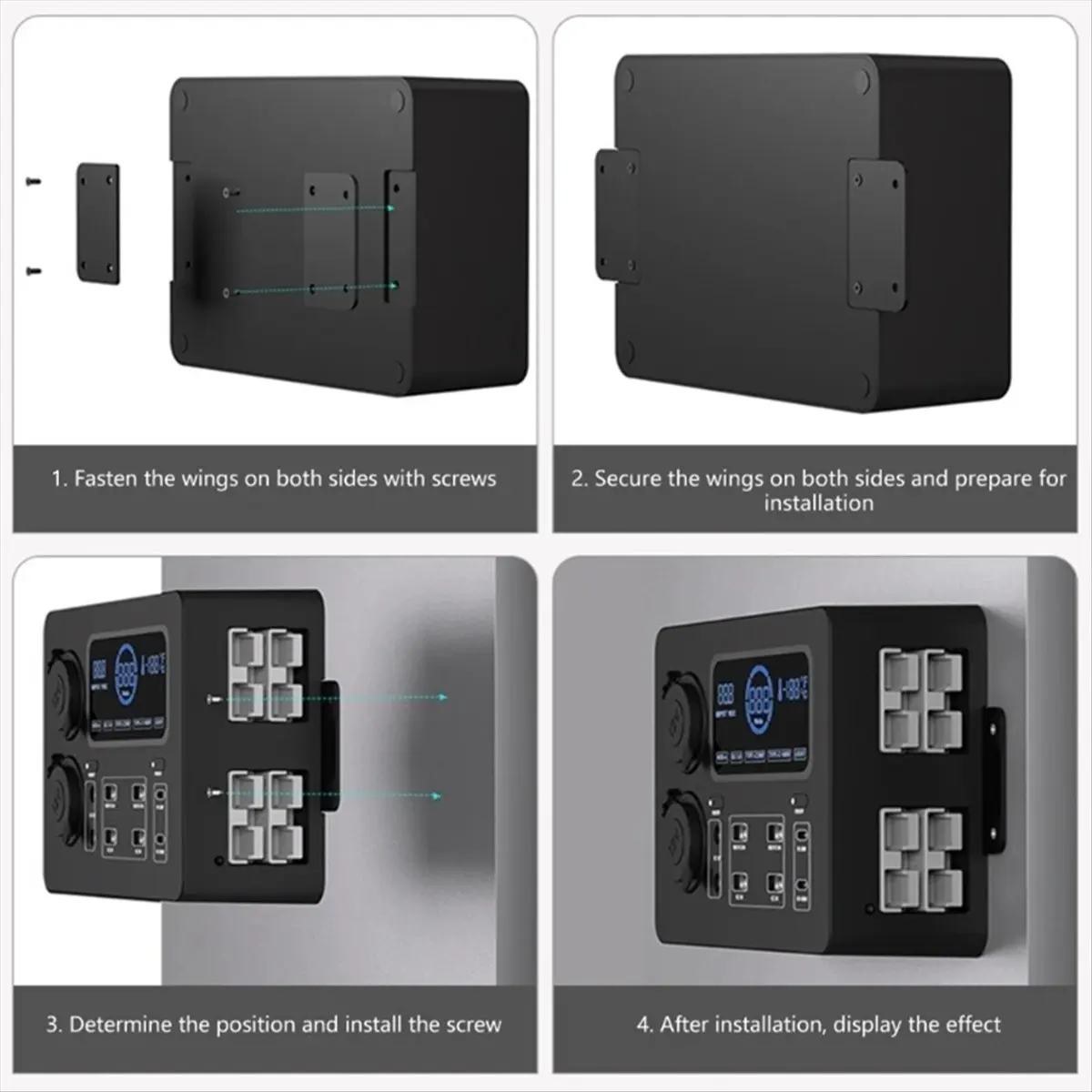 Car USB Charging Hub with LED Light & Type C Port for Efficient Power Management Without Cable