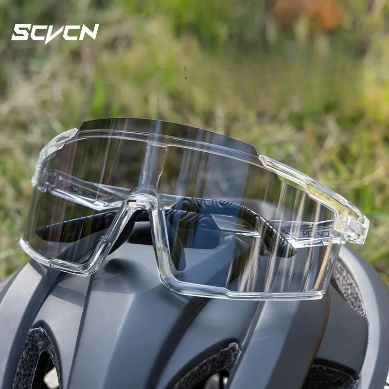 

SCVCN фотохромные велосипедные солнцезащитные очки спортивные велосипедные очки MTB очки для горного велосипеда аксессуары UV400 уличные очки мужские