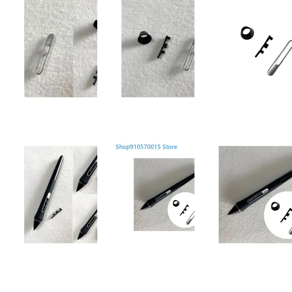 B95C Display Pen Side Button + Nut + Pen Buckle for Pro Pen 2 KP504e 503e