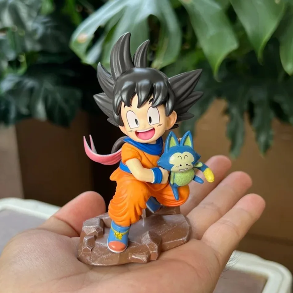 10 centimetri Anime Dragon Ball Z Figura Goku Figura Goku Abbraccia Pura PVC GK Figure Yamcha Anime Da Collezione Modello Giocattoli Regali