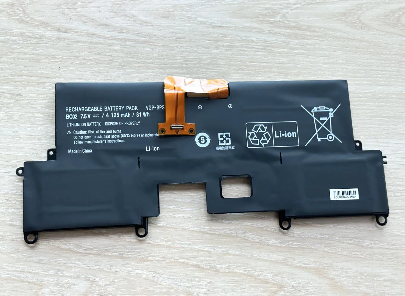 VGP-BPS37 BPS37 Laptop Battery For SONY VAIO Pro 11 SVP11 SVP11214CXB SVP11227SCB SVP11216CW Ultrabook