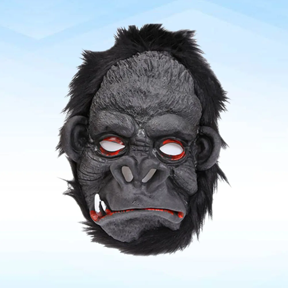 

Halloween Costumes Gorilla Mask Masquerade Cosplay Big Ears Party Face Orangutan