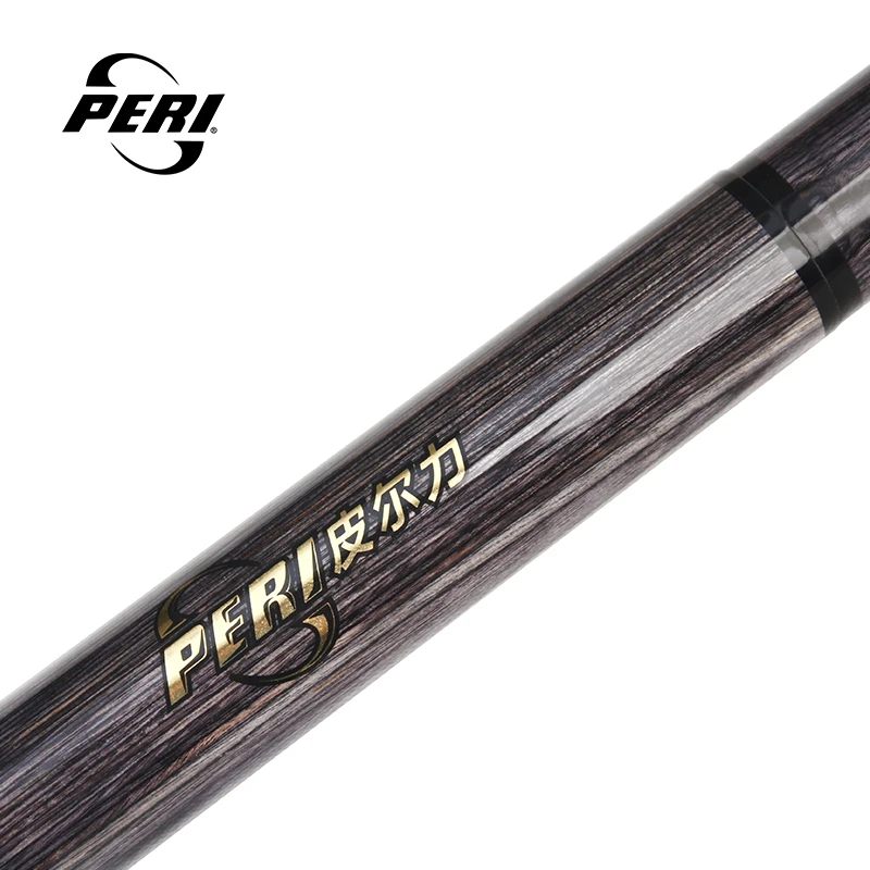 Peri Jump Cue Professional Taco De Billar PBH-T1Y Gray Dymond Wood And Maple 1/2 Canadian Maple Radial Pin 13.8MM Tip