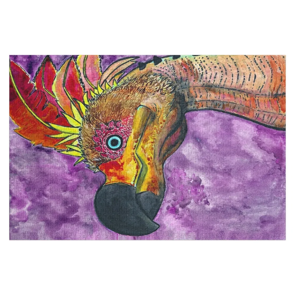 

Kulu-Ya-Ku - Monster Hunter World (MHW) Фанарт-пазл Персонализированные идеи подарков Рождественские игрушки Деревянные головоломки для взрослых