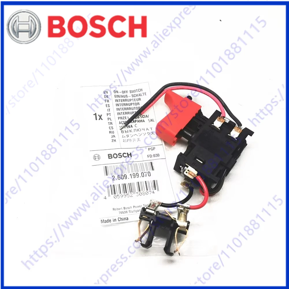 

Speed Control Switch For BOSCH GSR 7.2-2 9.6-2 12-2 14.4-2 18-2 GSR7.2-2 GSR9.6-2 GSR12-2 GSR14.4-2 GSR18-2 2609199070
