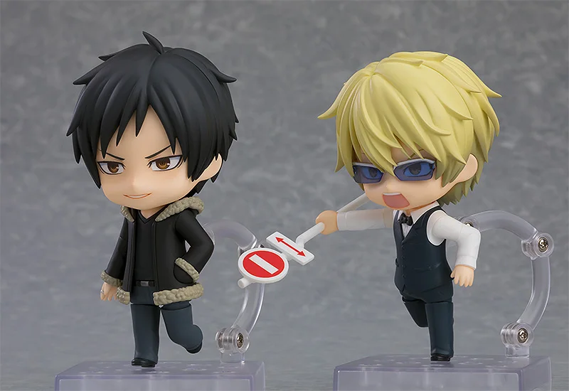 W magazynie Figurki anime DuRaRaRa!! Orihara Izaya 2295 Heiwajima Shizuo 2296 PVC Figurka akcji Zabawki Figurka Model Prezenty urodzinowe