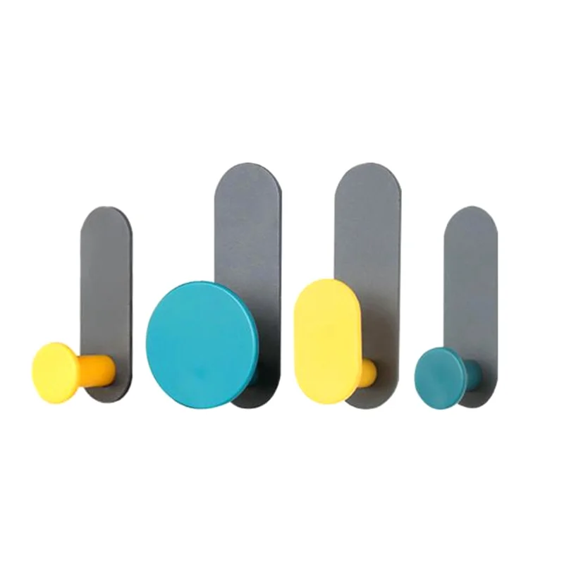 -A25M Ganci per asciugamani per bagno montati a parete, ganci per appendiabiti adesivi impermeabili resistenti Ganci per accappatoio Ganci per appendere vestiti per armadietti D