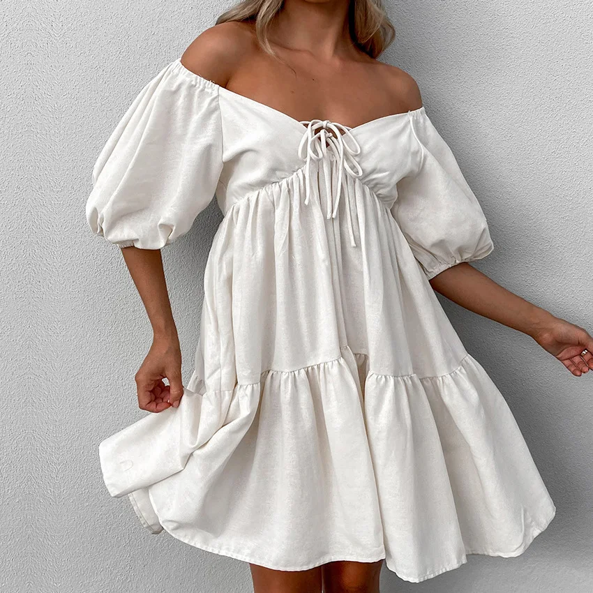 여성용 드레스 십대 가을 겨울 긴 소매 벨벳 새틴 안감 튤 거즈 바닥 길이 리본 주름 장식 프릴 플러터