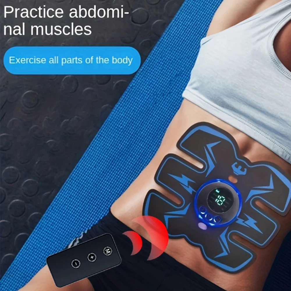 

Умный беспроводной фитнес-тренажер 3 в 1, перезаряжаемые через USB мишени для пресса и рук, мощное электрическое устройство для похудения и фитнеса