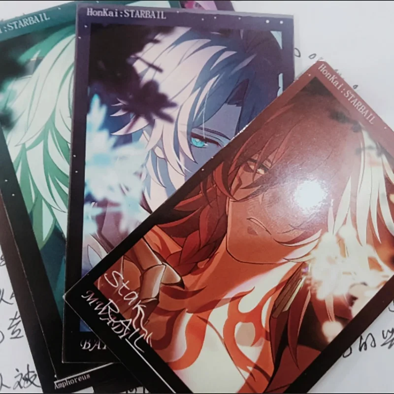 6Pcs Set Honkai: Star Rail Character Lomo Card Castorice Mydei Phainon Hyacine Aglaea Cipheria Anaxagoras Tribbie Collection