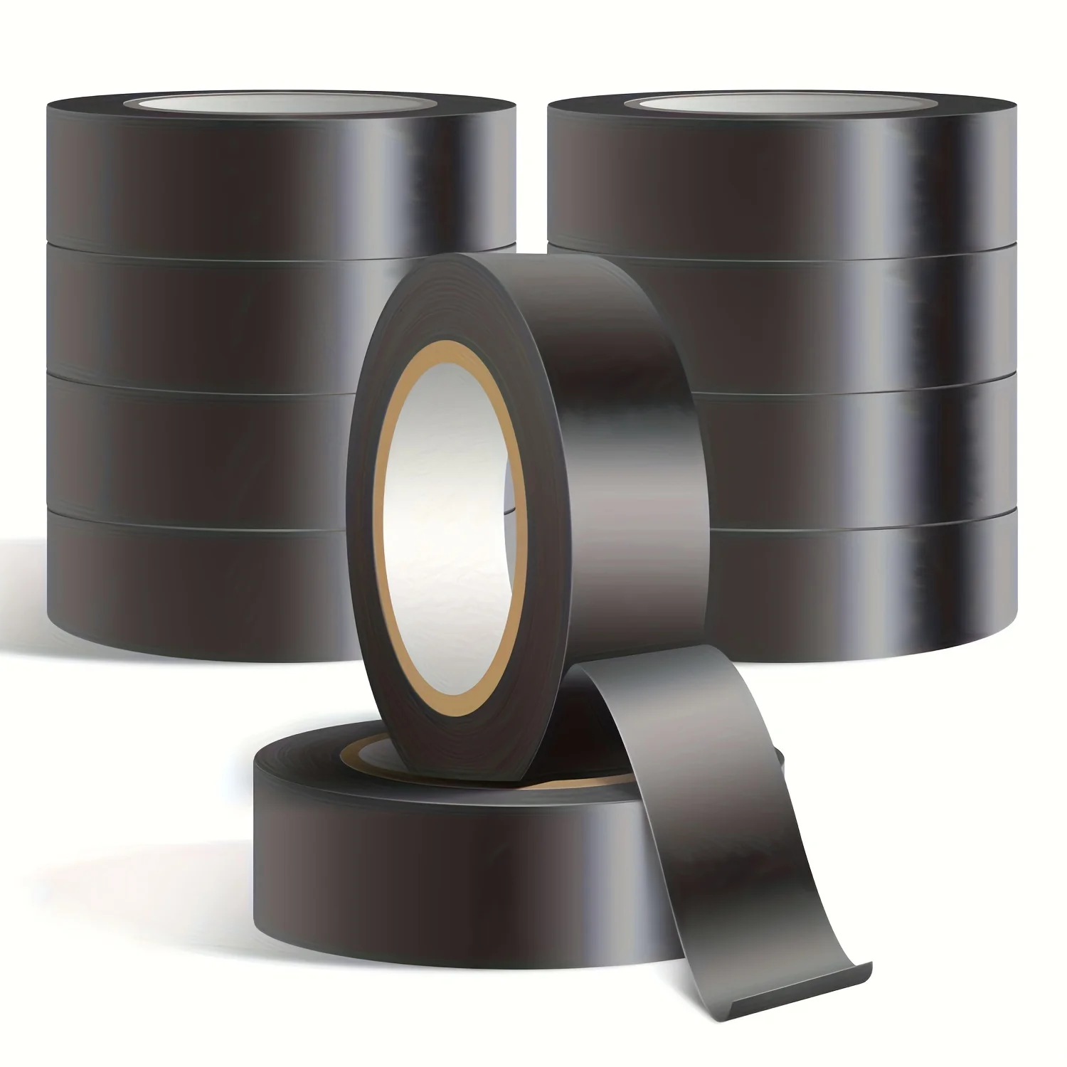 YITAPE 2 Rolls PVC Electrical Insulating Tape 16mm*10M Strong Adhesive Flame Retardant Waterproof Wire Insulation Tape