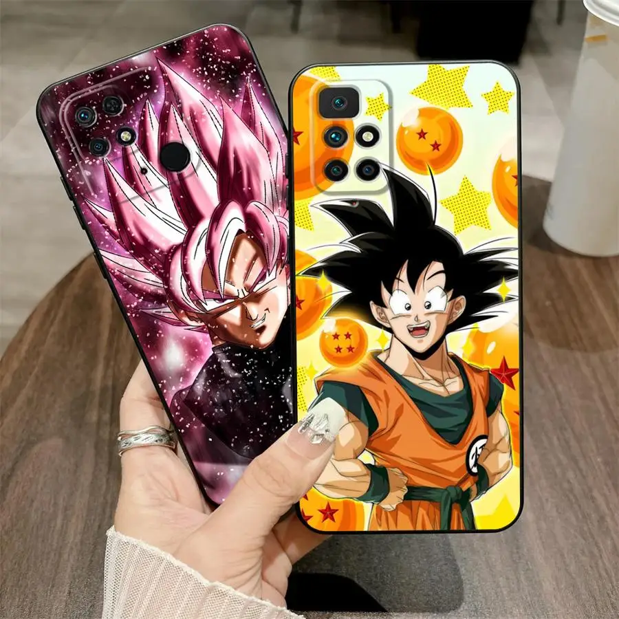 Dragon Ball Frieza Son Goku Schwarze weiche Handyhülle für Xiaomi Redmi 14C A1 A2 Plus 10K40 K80 Pro A4 13C A5 12C 9 A3