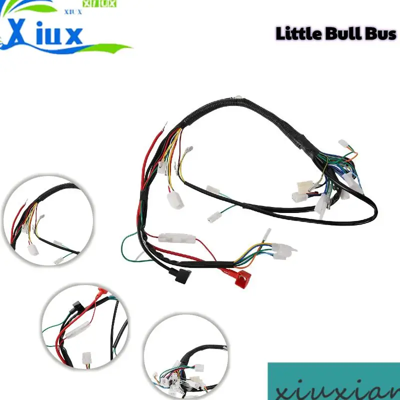 

Жгут проводов для сборочных линий транспортных средств, подходит для квадроциклов и мотоциклов, а также для аксессуаров для четырехколесной техники.