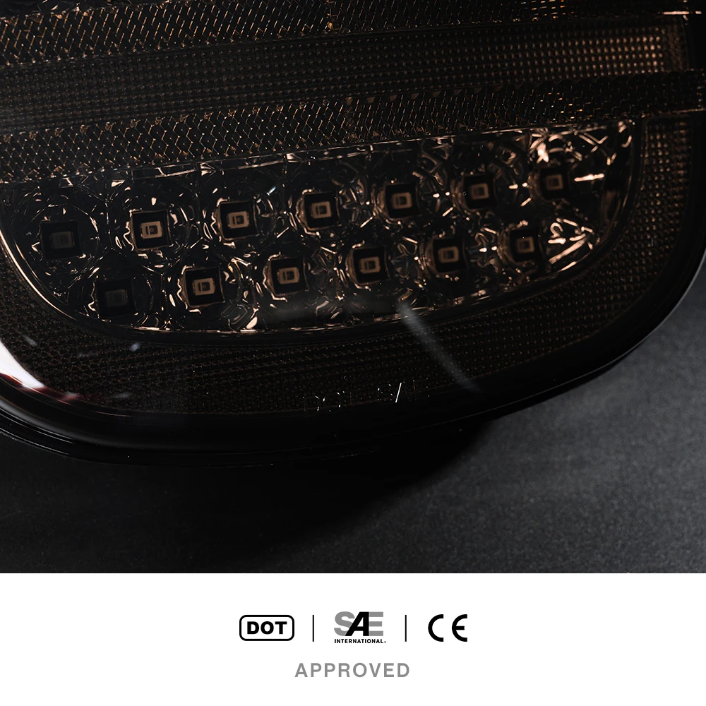 4x المدخن لشروليه تشيفي كورفيت C4 1991-1996 LED المصابيح الخلفية الجمعية الخلفية الذيل الفرامل السيارات بدوره إشارة وقوف السيارات مصابيح عدة