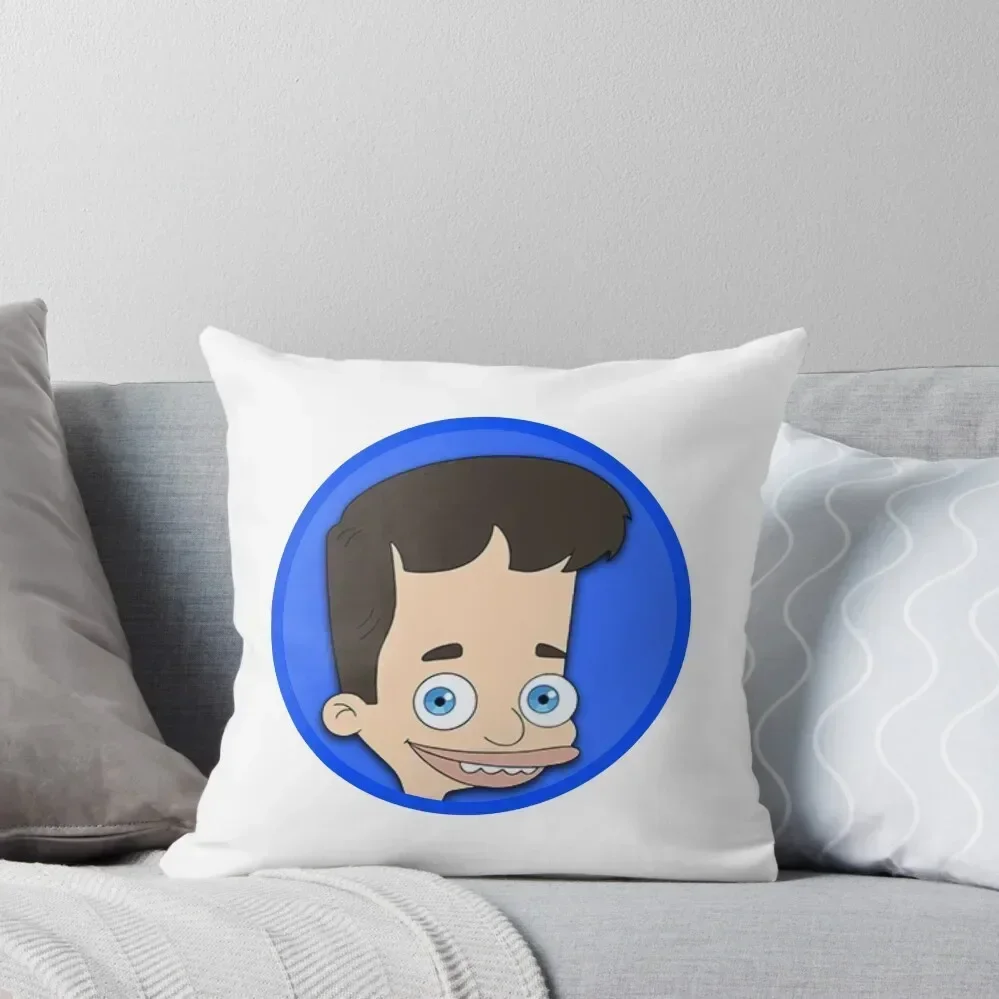 

Nick Birch / Big mouth Throw Pillow pillows decor home Room decorating items home decor items sleeping pillows pillow