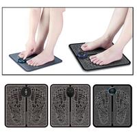 EMS Electric Foot Stimulator Massager Pad Circulation Automatic Feet Mat