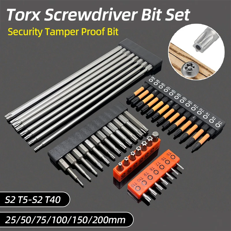 Magnetic Tamper-Proof Screwdriver Set