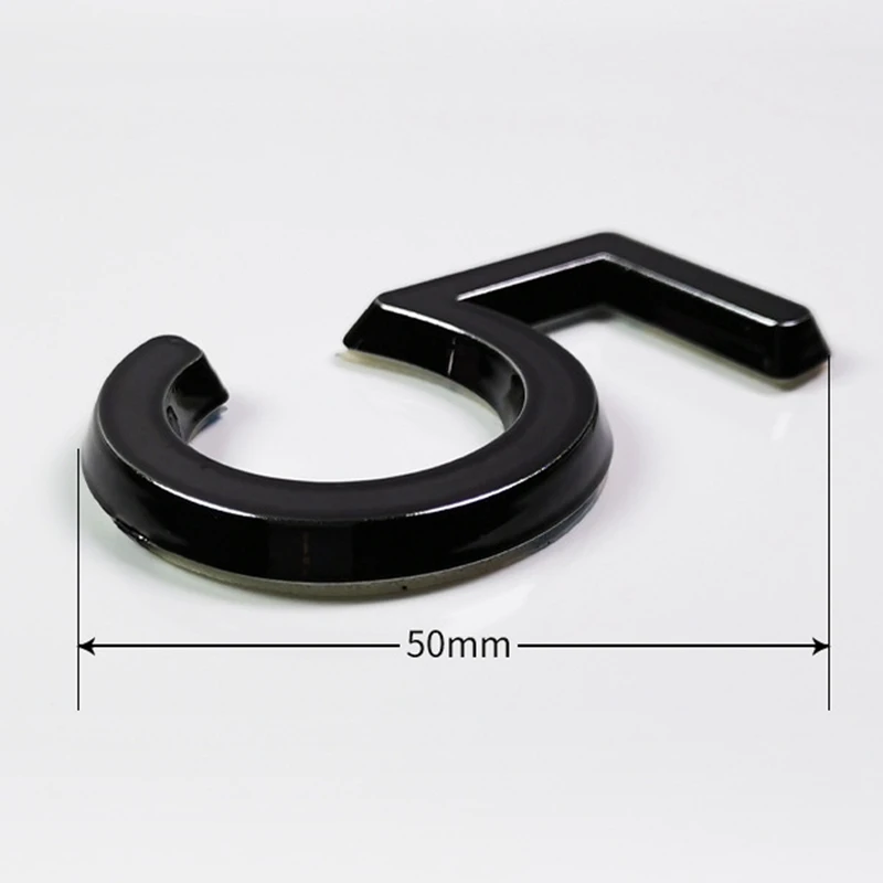 2-Inch House Number For Outdoor Mailbox Number Address Number Sticker For Home Office House Number (Black, 10 Pcs)