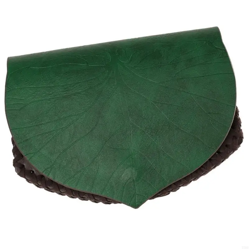 77HE – porte-monnaie Punk Design feuilles médiévales, portefeuille pour jeu rôle Cosplay événements à thème, pour