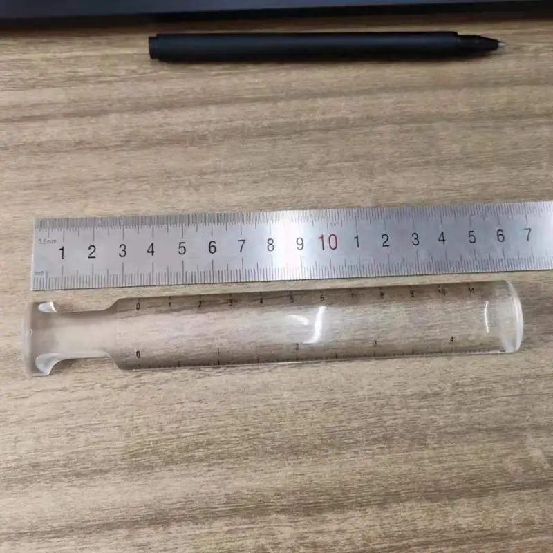 652F High Clear Magnifier with Rulers Function 2x Magnification Acrylic Construction