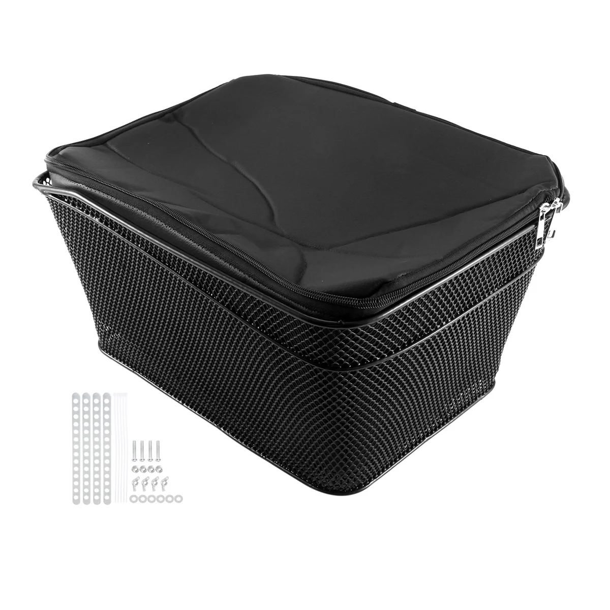 Rack de carga traseiro para bicicleta de grande capacidade altamente recomendado com capa à prova d'água A