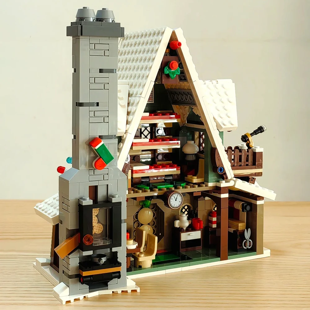 

Creative Ideas Series Street View Moc Buildings Block Bricks Model Toy Friends Birthday Gifts Christmas Collection 1197pcs 10275