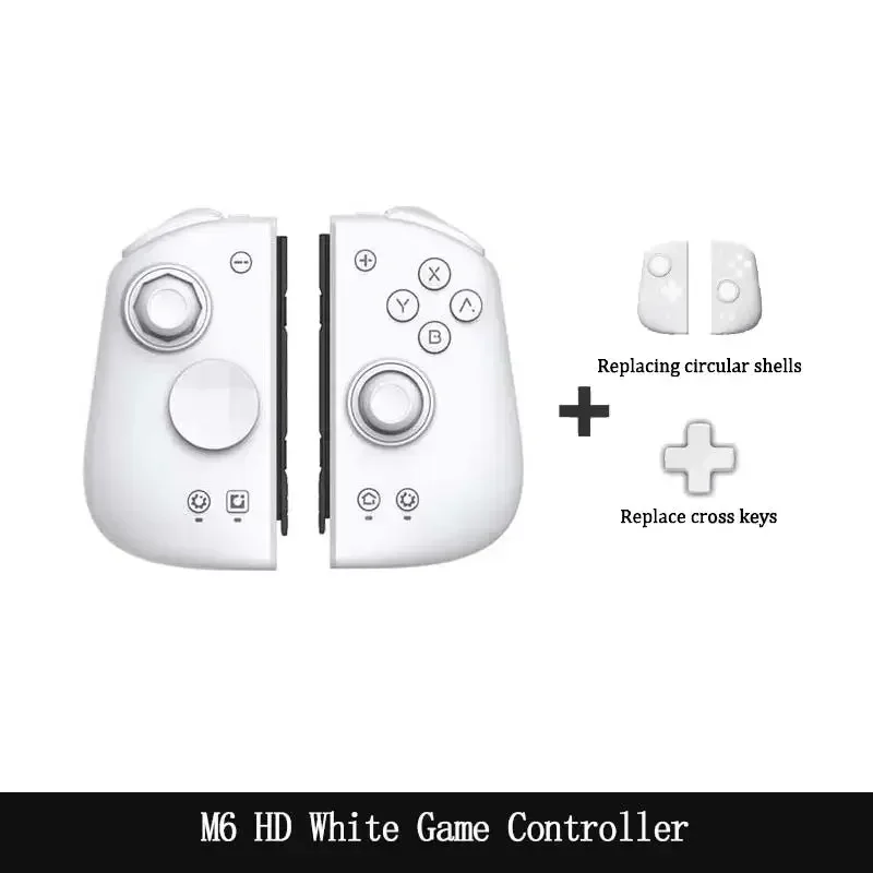 

US.EU M6s Gemini 2 Gamepad Console for Nintendo Switch Joy-con Game Handle Grip Bluetooth Wireless Controller for Switch OLED