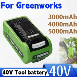 For Greenworks 40V Batteries 3.0/4.0/5.0Ah  G-MAX Li-ion Battery Manufacturer Replacement Battery for Lawn Mower Power Tools