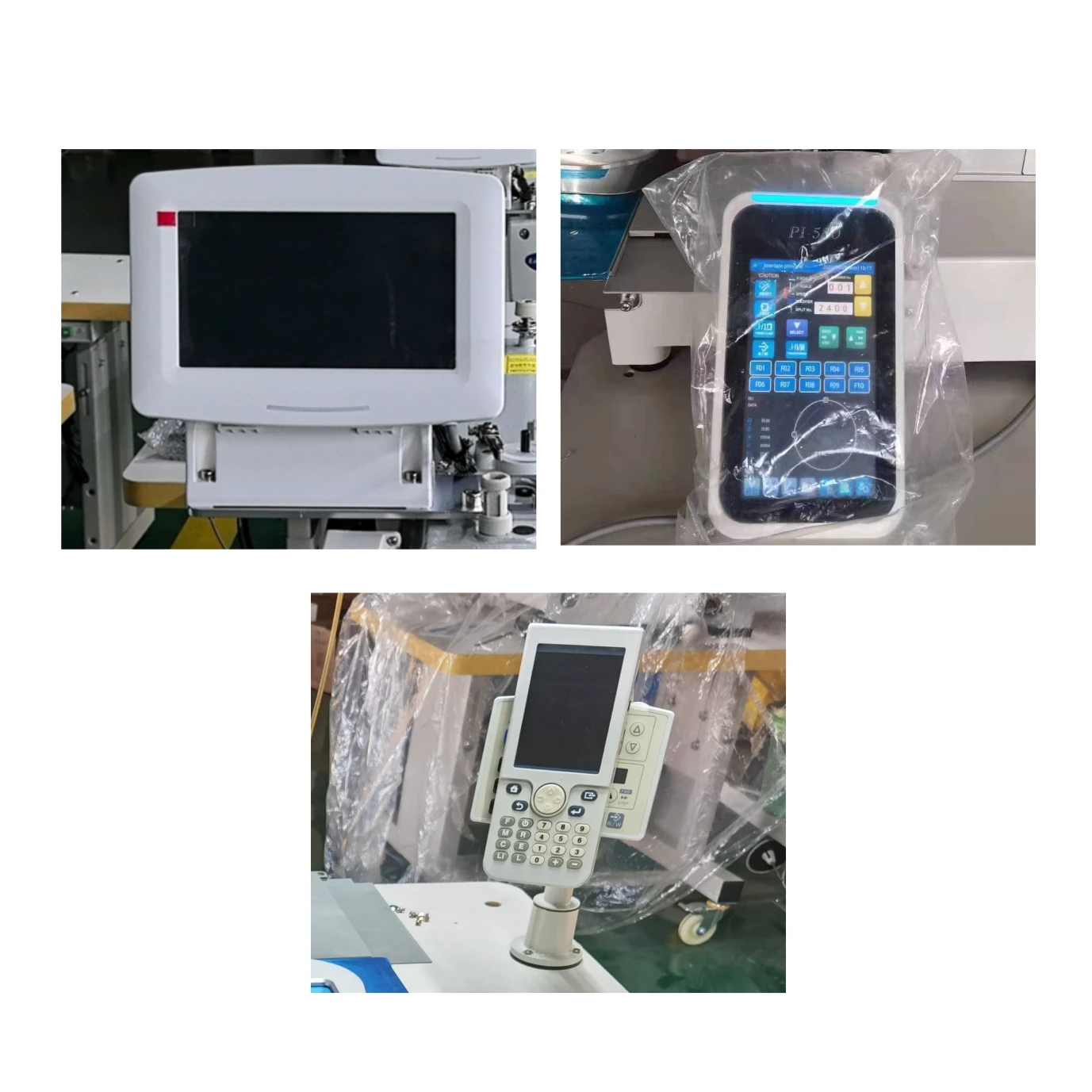 Industrial Electric Automatic Single-needle Pattern Sewing Machine 22*10cm Flat-Bed Chain Stitch Formation Manual Feed