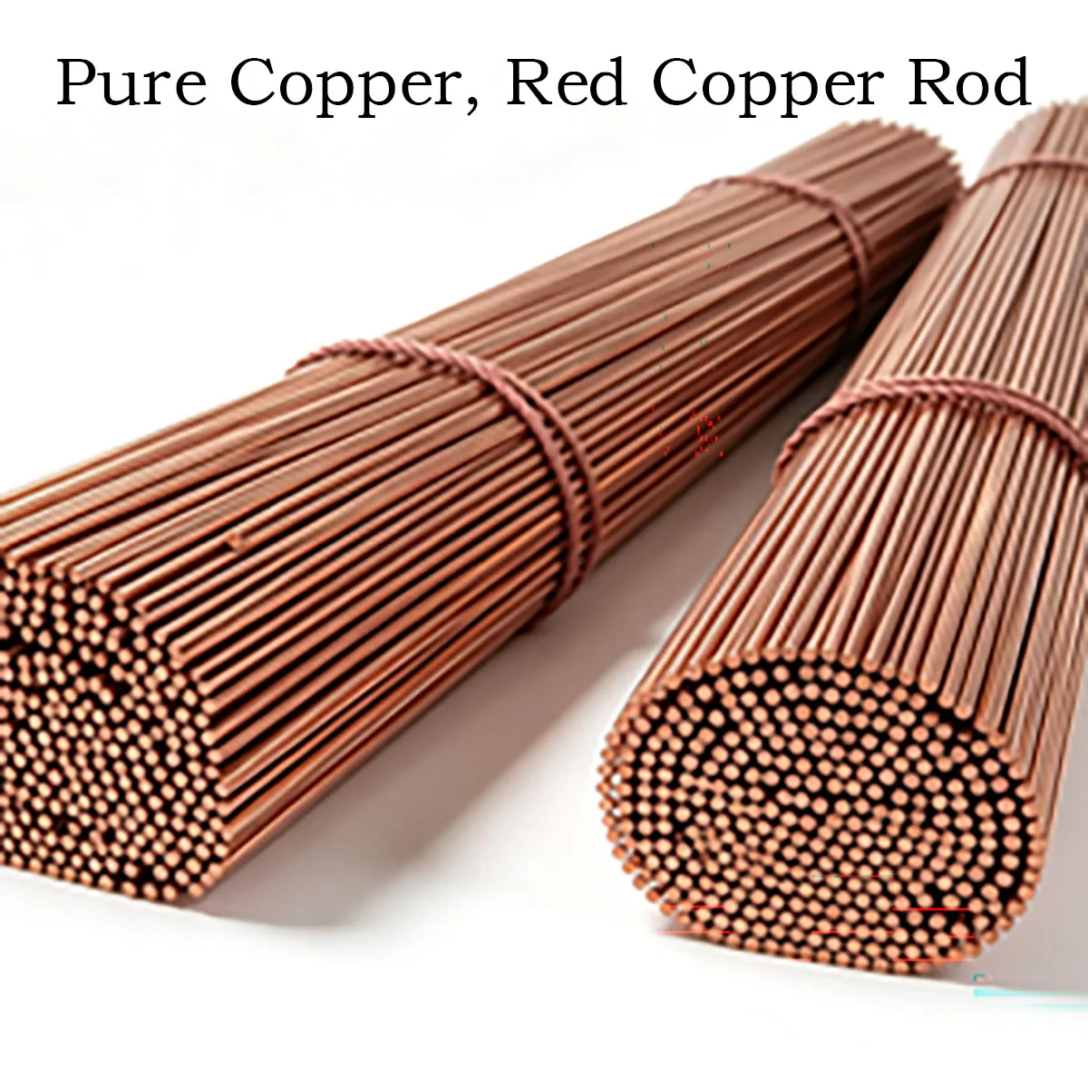 Pure Copper Solid Round Bar 0.8 1 1.2 1.4 1.5 1.6 1.8 2 2.5 3.5mm, Red Copper Rod for Experiment DIY