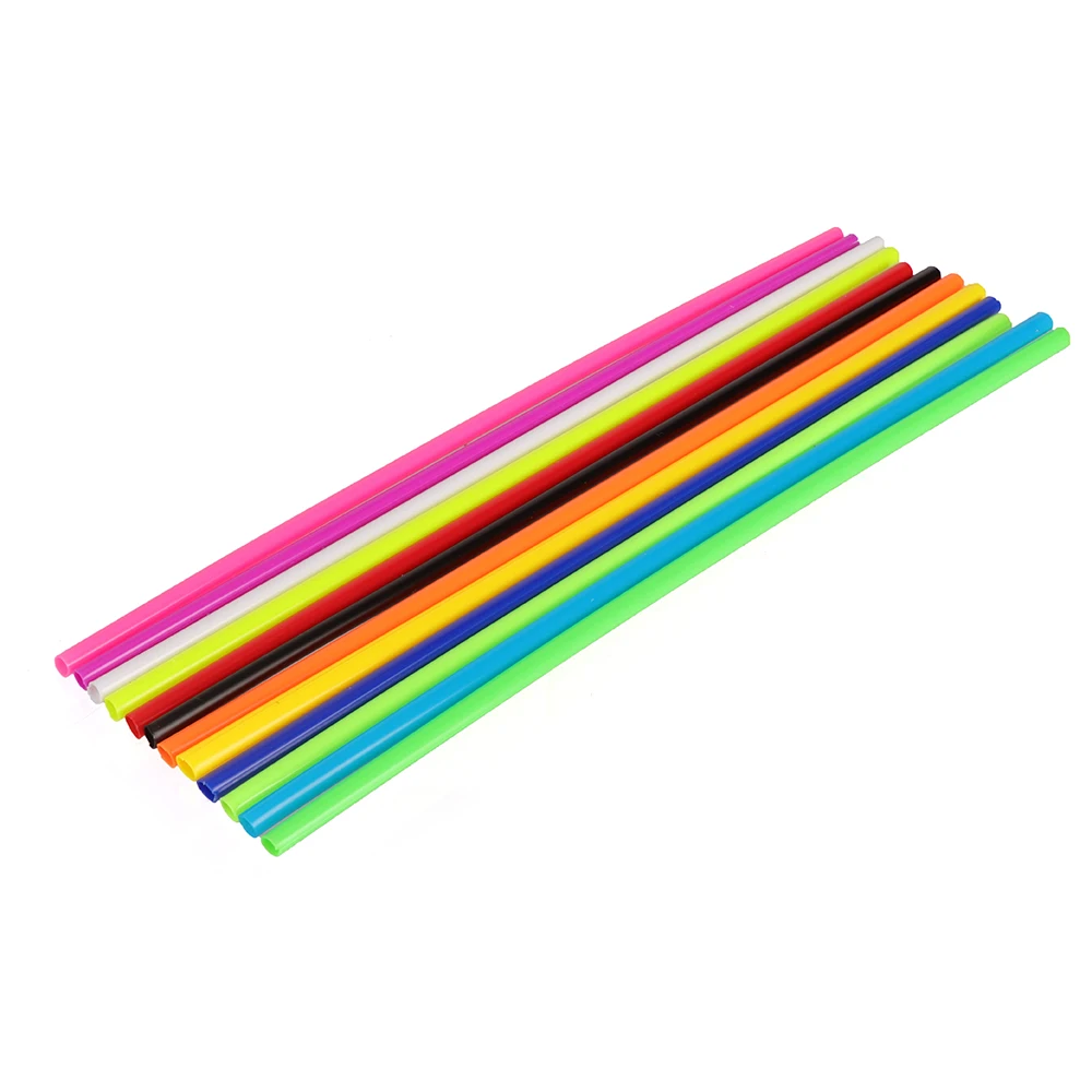Universal Spoke Skin Wraps Straw Protectors for Bike and Motorcycle Wheels and 72pcs