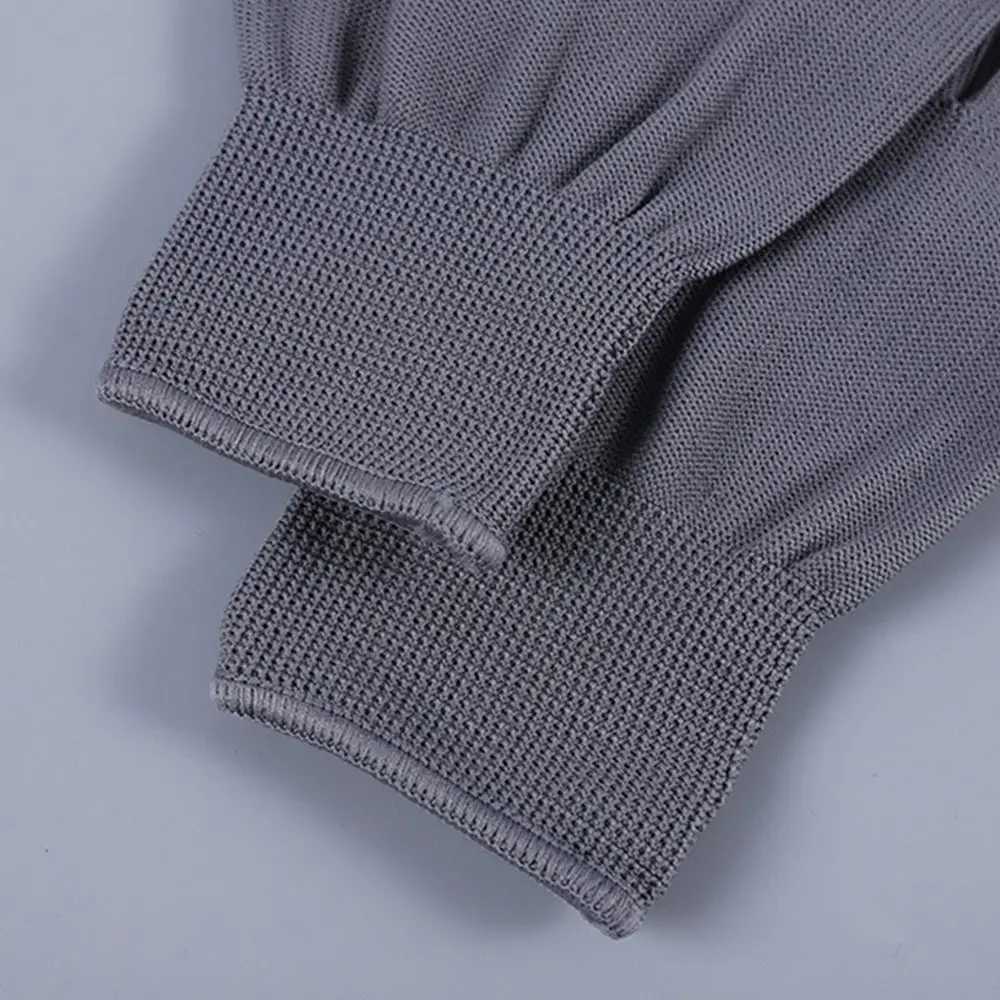 Sun Protection Tea Picking Gloves Show Three Fingers Touch Screen Gloves Anti-skid Mittens Show Two Fingers Men Nylon Gloves