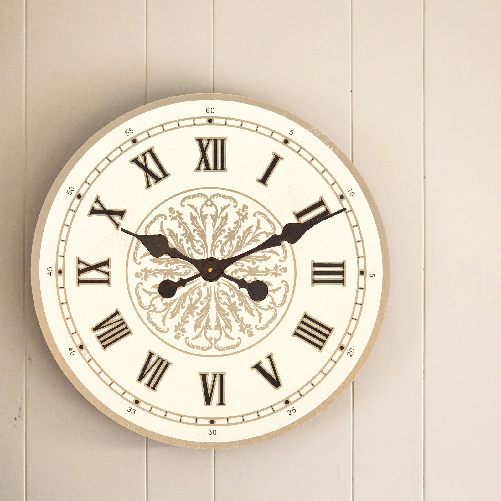 

Aluminum Clock Dial Replacement Round Diy Wall Clock Face Plate Sturdy Movement Parts Roman Numeral Accessories Tool Kit