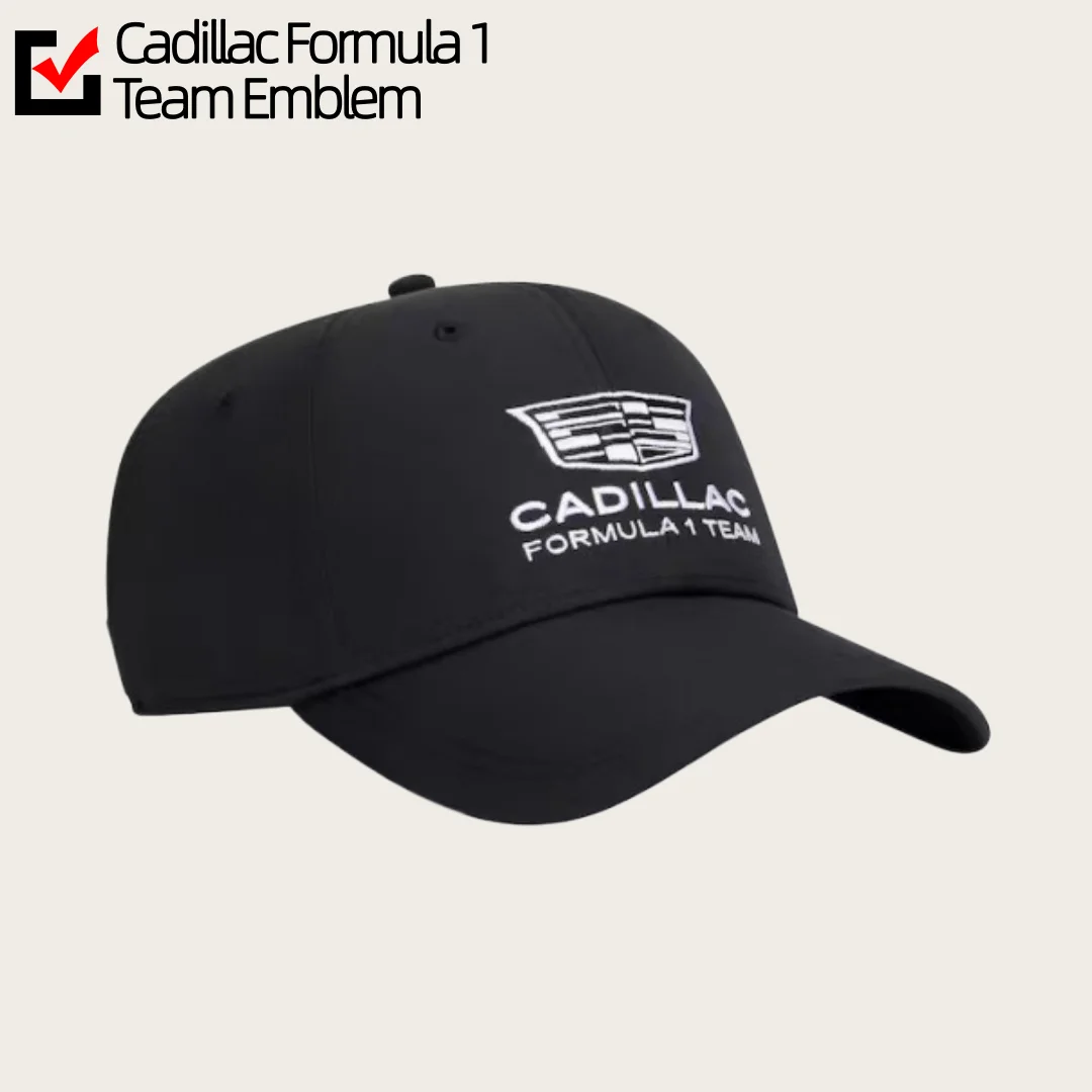 Gorra bordada del equipo de Fórmula 1 de Cadillac, gorra para fanáticos, gorra de béisbol para deportes al aire libre Zonnebrandcr è me