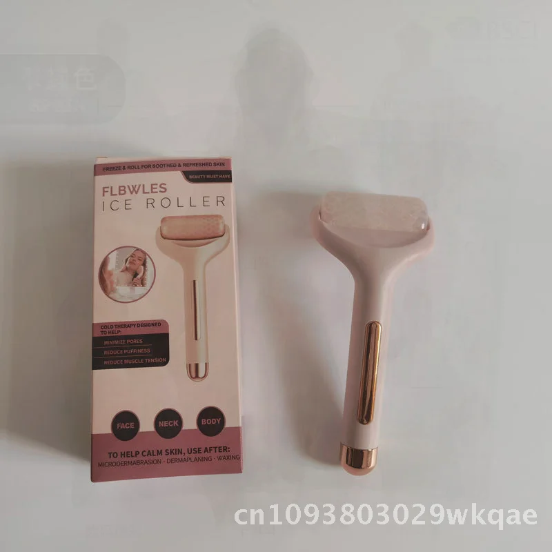 เครื่องนวดหน้าแบบลูกกลิ้งน้ำแข็งแบบแมนนวล - เครื่องนวดหน้าแบบไม่ใช้ไฟฟ้าอเนกประสงค์สำหรับการดูแลผิวเพื่อการใช้งานเป็นครั้งคราว