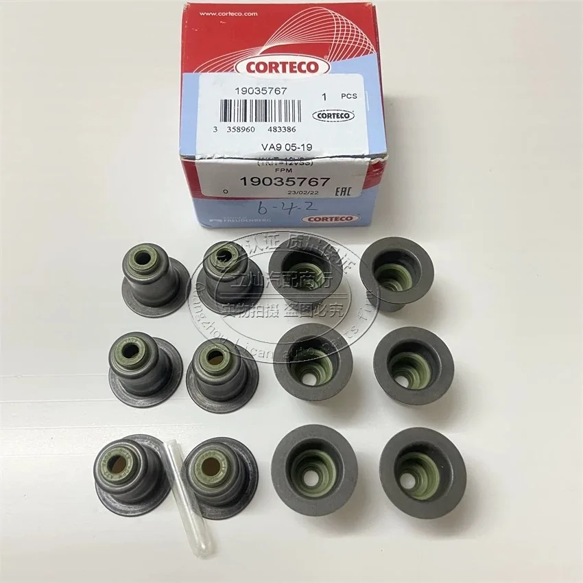 Elring Intake Valve Oil Seals 11340035853 For BMW N52/N53/N54/N55 230i 330i 335i 535i 740i M3 M4 X1 X2 X3 X4 X5 X6 Z4