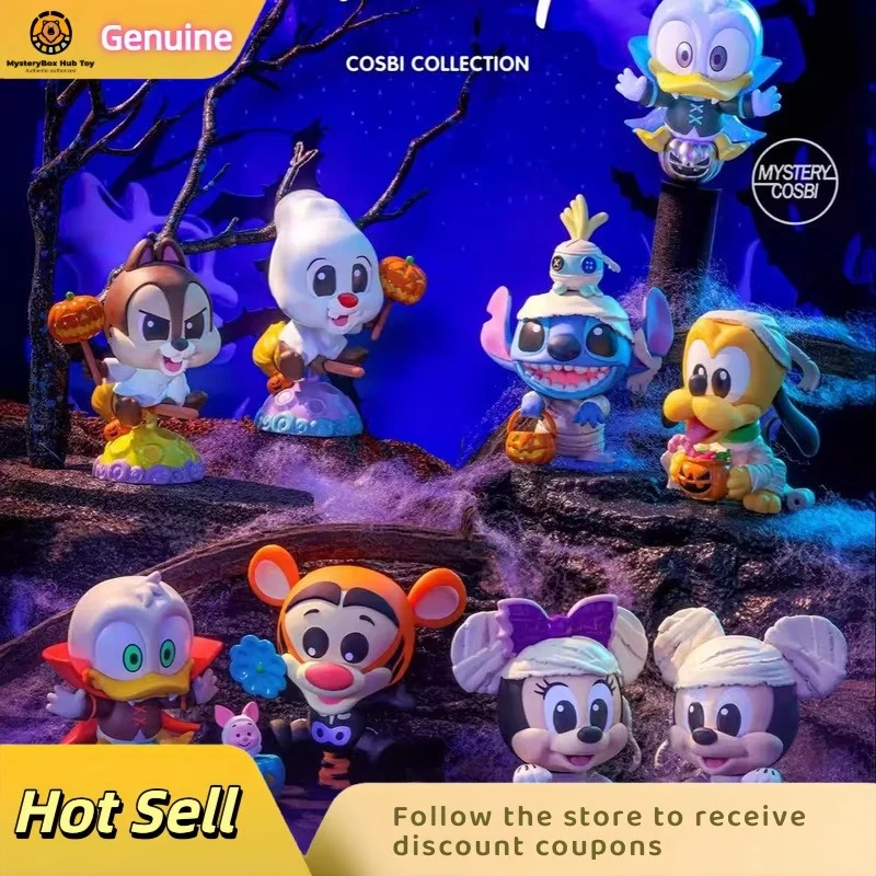 

Новые оригинальные Hottoys, вечерние тыквы, косби, слепая коробка, мини-куклы, украшения, фигурка, модные игрушки, подарки на Хэллоуин