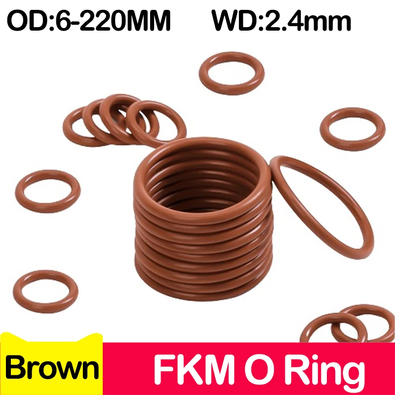 Brown Fkm O Ring Se…