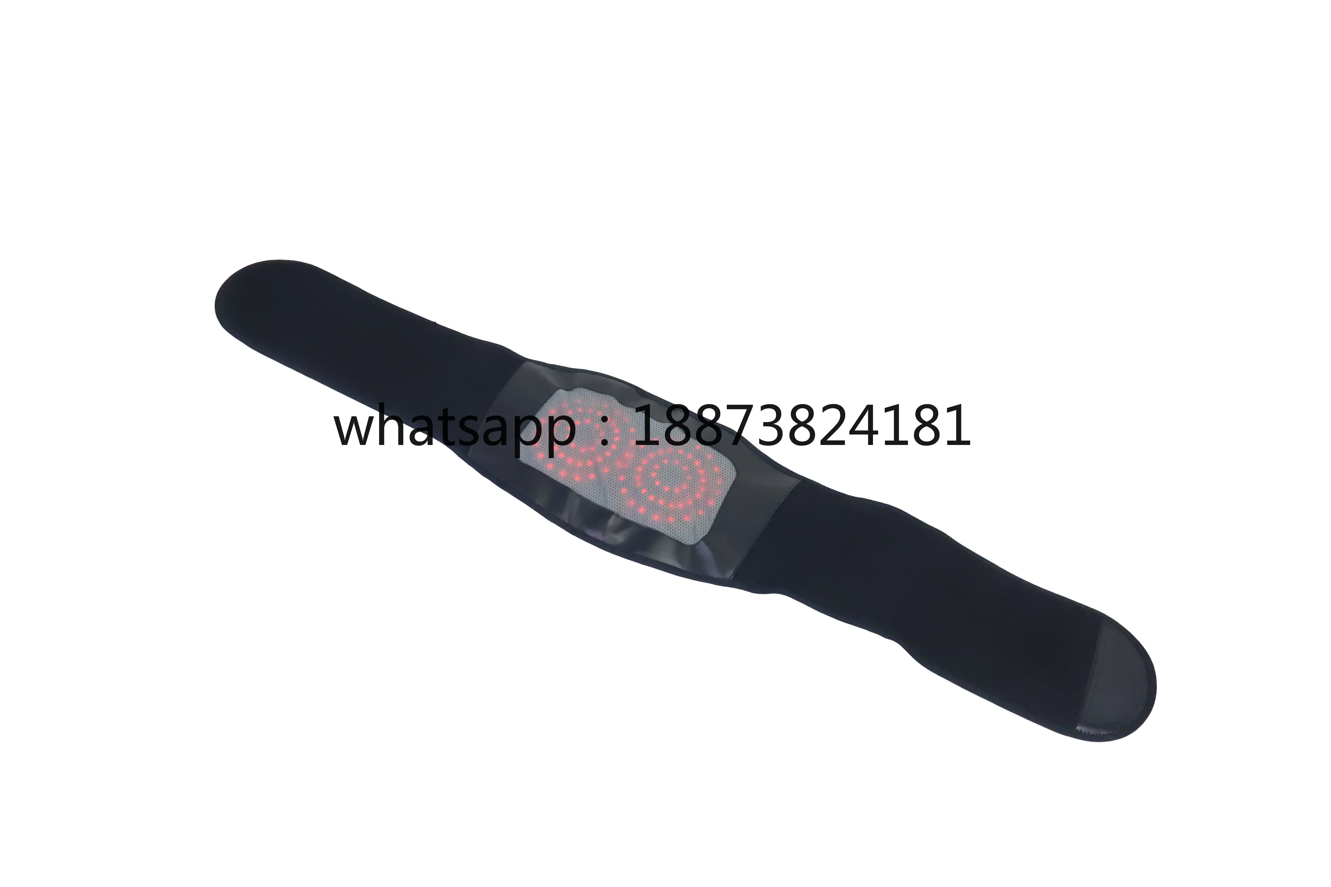 Red Light Threphy Heated Vibrating Lumbar Support Belt fast shipping