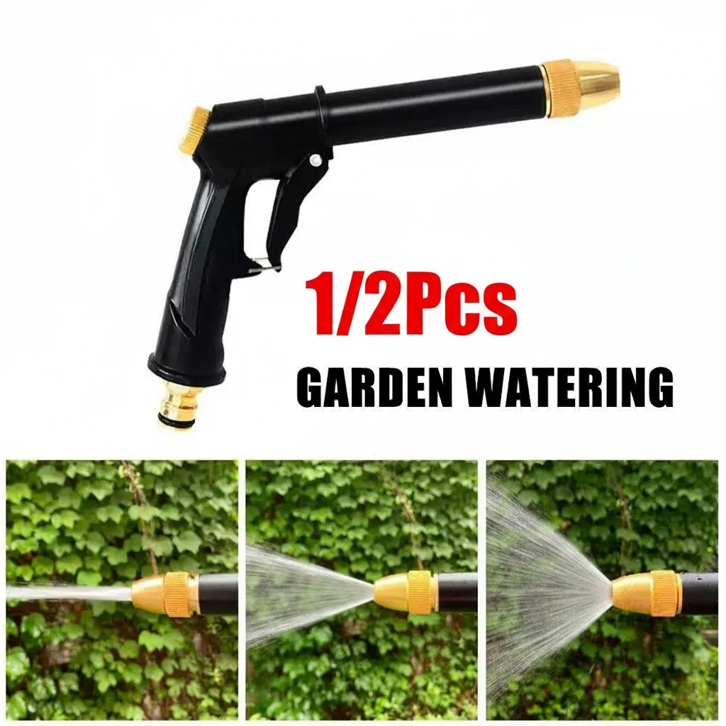 Sprinkle Watering Irrigation Tools Spray Modes Garden Water Gun Household High-Pressure Car Wash Clean Sprayer Gun Hose Nozzle